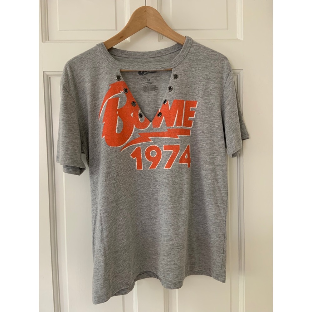 Forever 21 David Bowie Cutout T-Shirt